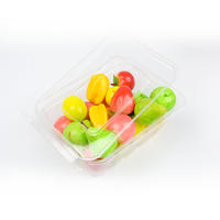 Food grade transparent biodegradable plastic food blister packaging for fresh fruit