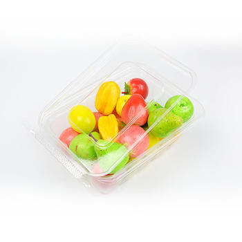 Food grade transparent biodegradable plastic food blister packaging for fresh fruit